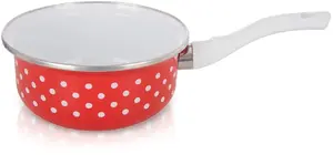 Emalia Pleszew TECKA Enamelled Saucepan 16 cm, 950 ml