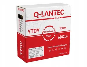 Elektrokabel YTDY 8x0.5 Alarm and Intercom Cable, LSOH B2ca, 100m, White