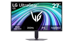 LG 27G523B-B Spēļu monitors 27 collas Full HD LCD 1920 x 1080 IPS 200Hz 1ms Melns