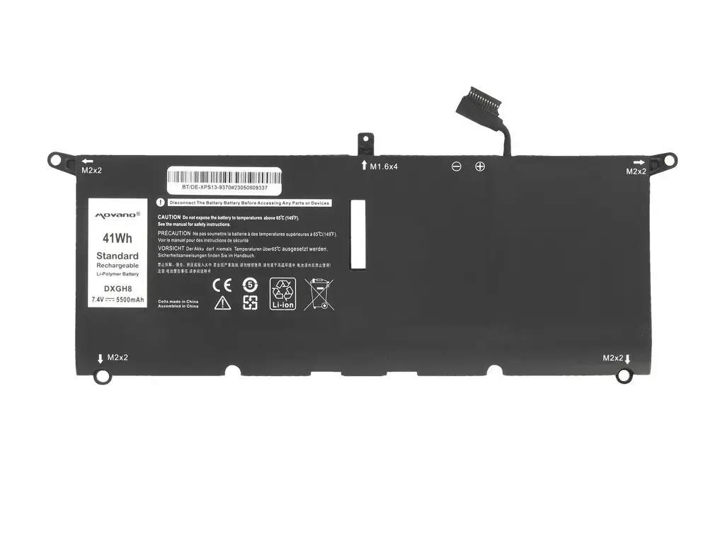 Аккумулятор Movano для Dell XPS 13 9370 9380 Photo 5