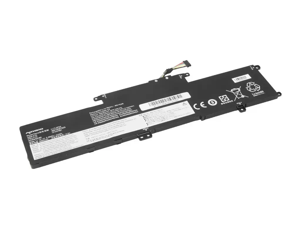 Movano BT/LE-L380 akumulators Lenovo ThinkPad Yoga L380 L390 Photo 2
