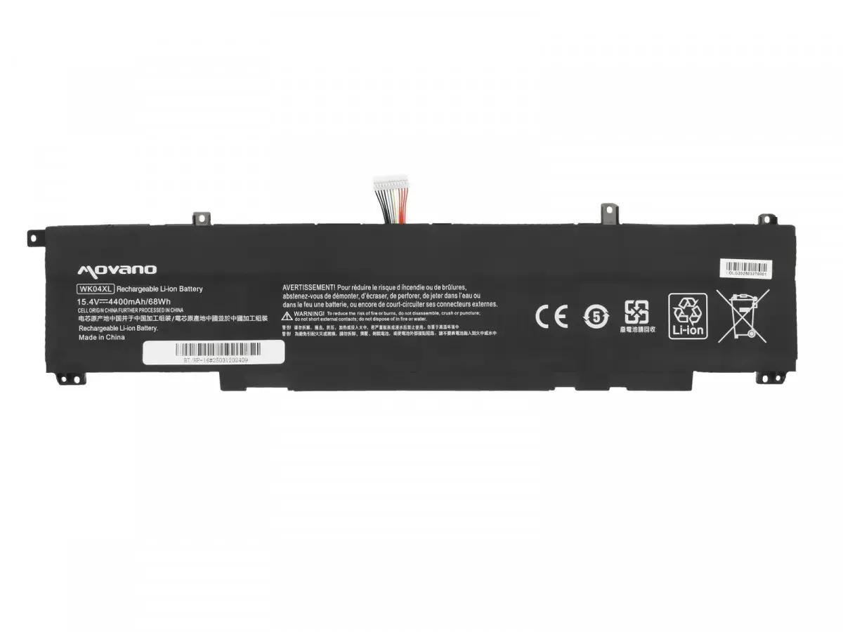Аккумулятор Movano WK04XL для HP Victus 16 и Omen 16 Photo 5