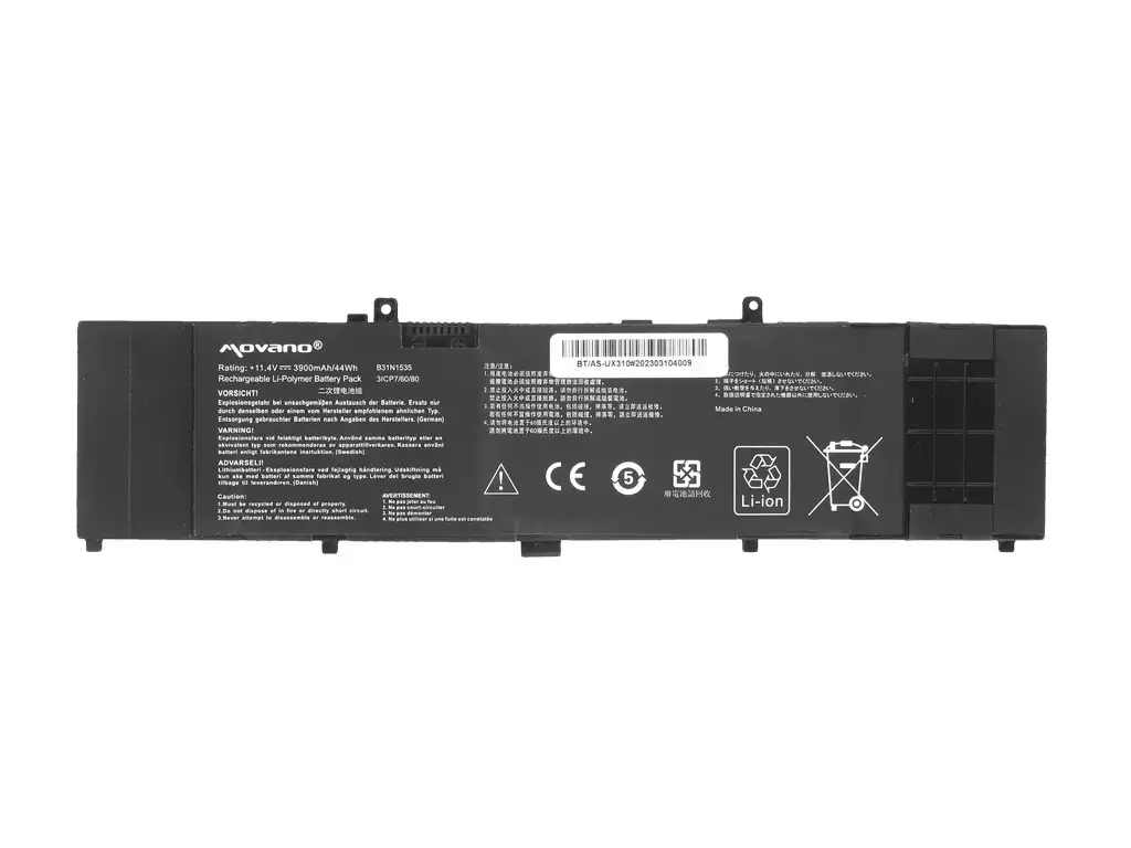 Movano B31N1535 akumulators Asus Zenbook UX310UA UX410UA Photo 5