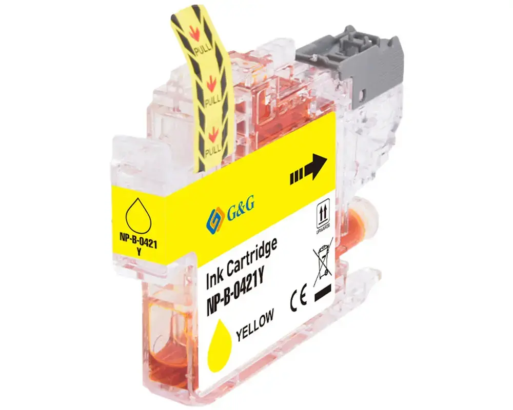 G&G 20562 Compatible Yellow Ink Cartridge for Brother Photo 2