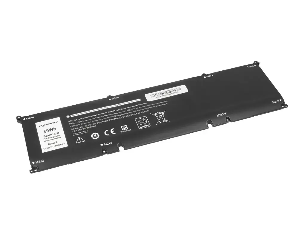 Movano BT/DE-9500 akumulators Dell Alienware, Precision, XPS Photo 2