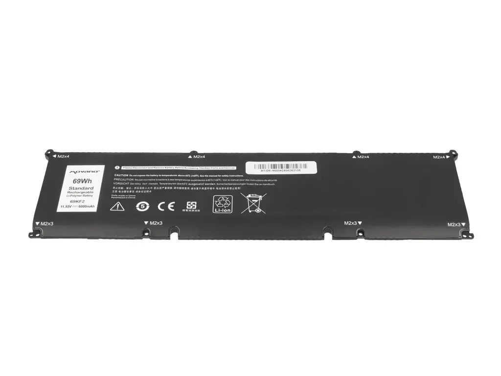 Movano BT/DE-9500 akumulators Dell Alienware, Precision, XPS Photo 3