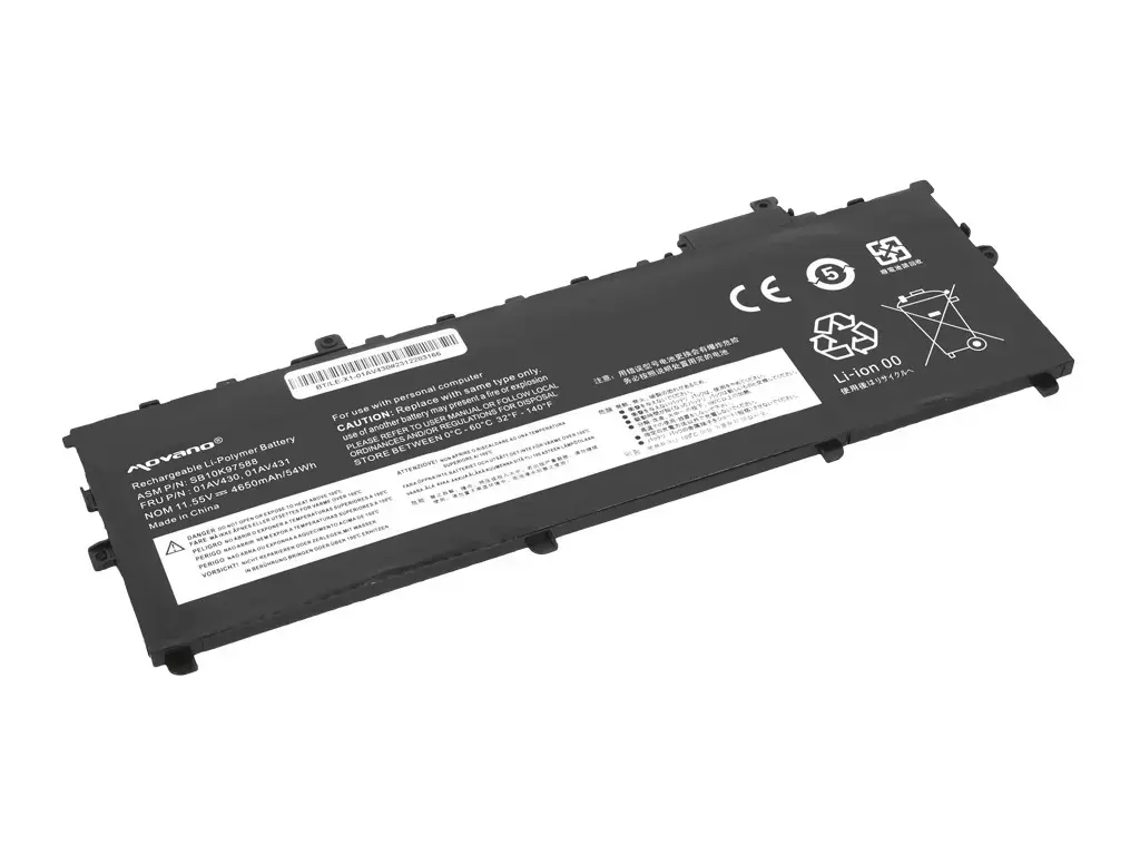 Аккумулятор Movano для Lenovo ThinkPad X1 Carbon 5-го 6-го поколения Photo 2