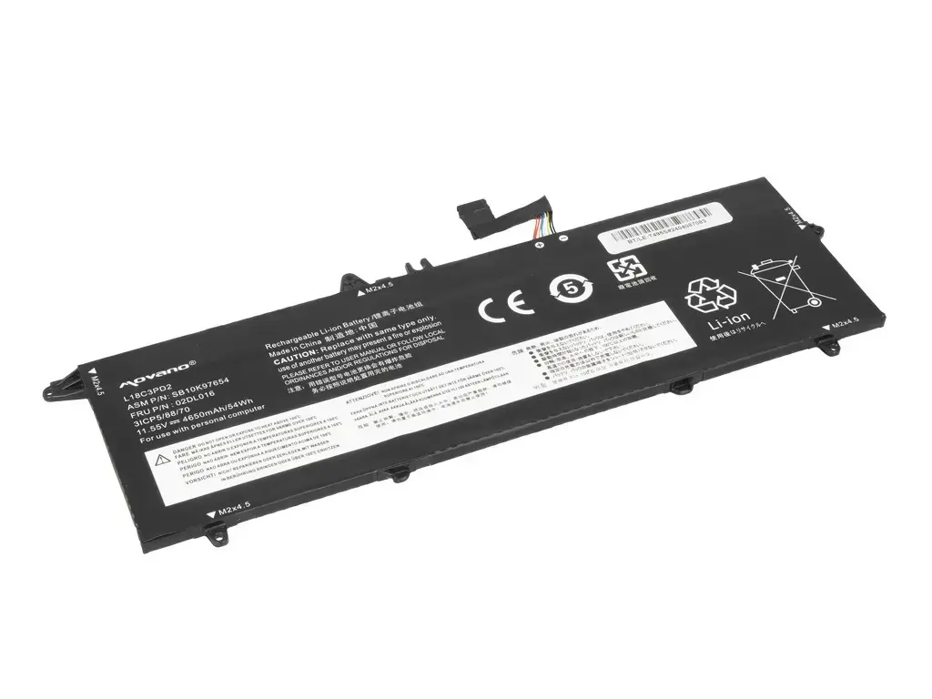 Аккумулятор Movano для Lenovo ThinkPad T490s T495s T14s Photo 2