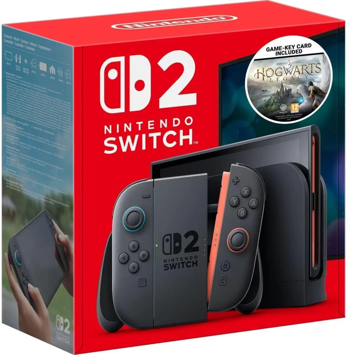 NINTENDO Switch 2 spēļu konsole komplektā