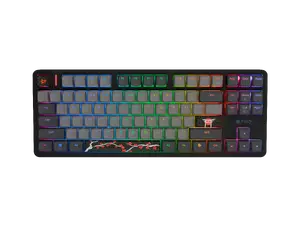 Fury Kanabo K6 Gaming Keyboard Wired US Linear Black/Gray RGB Backlit USB-A