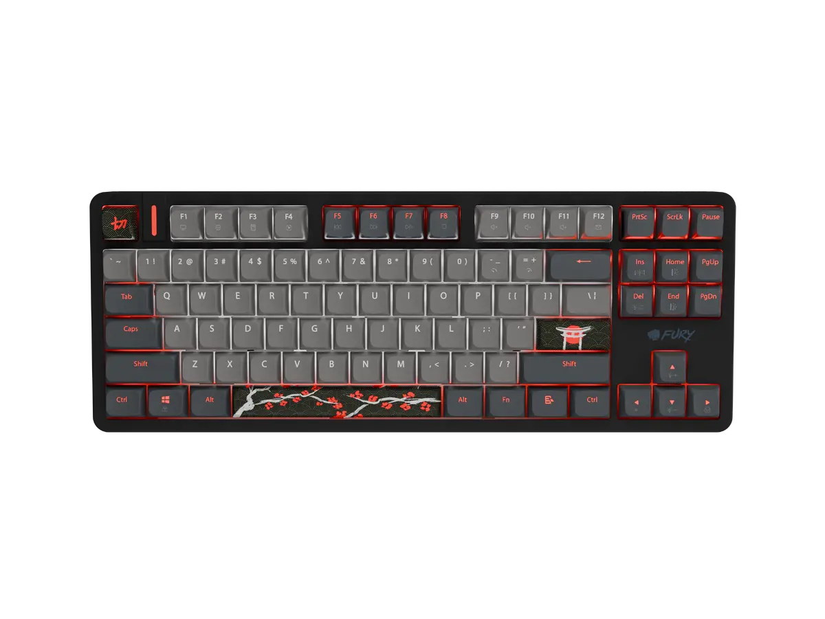 Spēļu tastatūra Fury Kanabo K6 Photo 7
