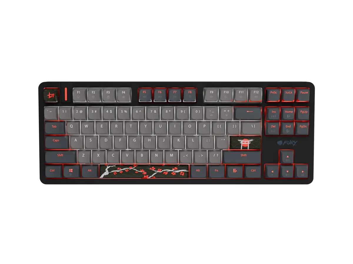 Spēļu tastatūra Fury Kanabo K6 Photo 10