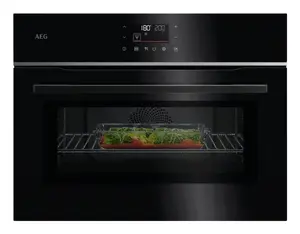 AEG Series 6000 TK6NK40PB Electric Built-in Oven, 3000 W, 44 L, Black, Touch Control