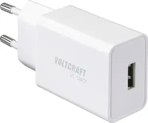 Сетевое зарядное устройство Voltcraft UC-5W01 5 Вт 1x USB-A белое