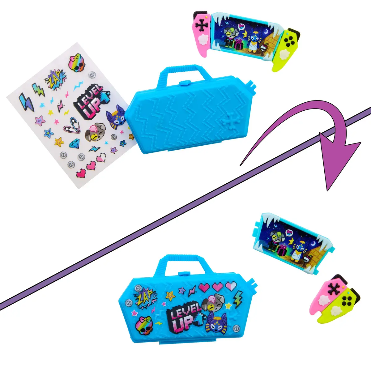 Mattel Monster High Self-Scare Secrets Frankie Stein Fashion Doll Photo 5