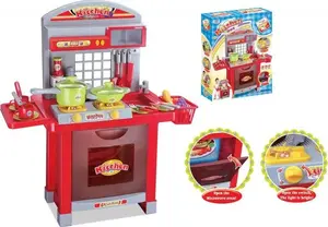 G21 Superior Children's Kitchen with Accessories, Red