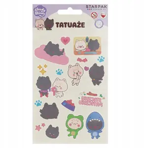Starpak Cloudy & Stormy Temporary Tattoos 100x185 mm