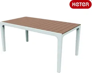 Keter Harmony plastmasas pusdienu galds balts