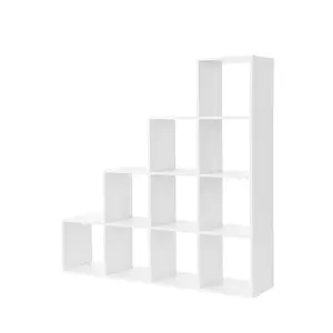 Songmics LBC10WTV1 Floorstanding Shelving Unit with 10 Compartments