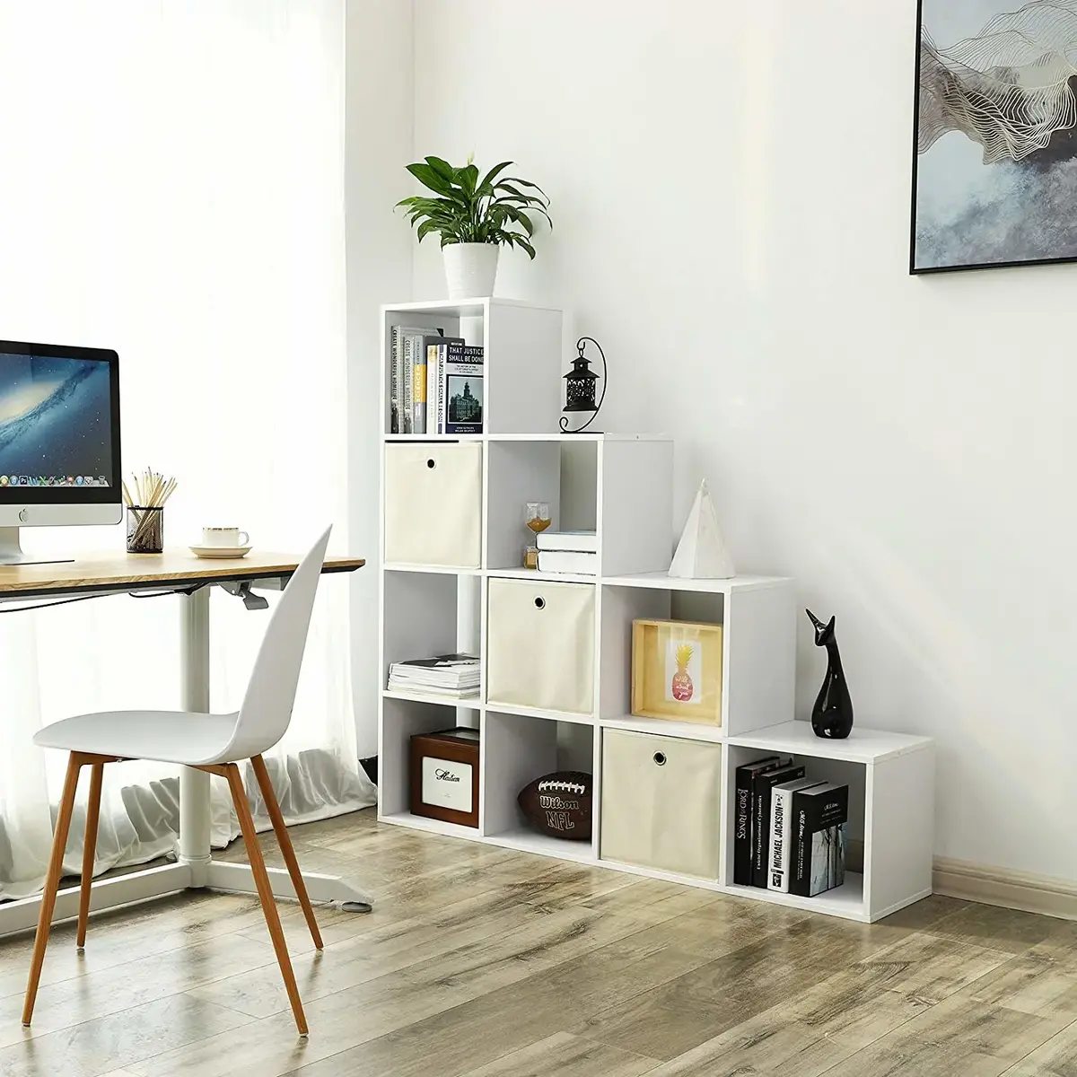 Songmics LBC10WTV1 Shelving Unit Photo 3
