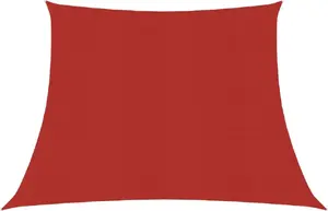 VidaXL Sun Shade Sail, 160 g/m², Red, 4/5x4 m, HDPE
