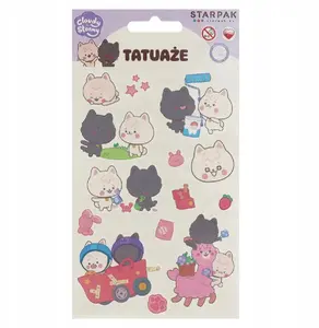 Starpak Cloudy & Stormy Temporary Tattoo Set 100x185 mm