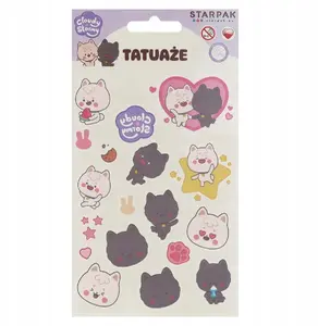 Starpak Cloudy & Stormy Temporary Tattoos 100x185 mm