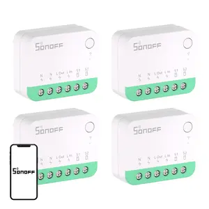 Sonoff MINIR4M Extreme Matter viedais slēdzis, 4 gabalu komplekts