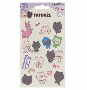 Starpak Temporary Tattoos 100x175 mm Sheet