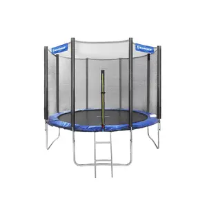 Круглый батут Songmics STR10FT со стальной рамой и защитной сеткой