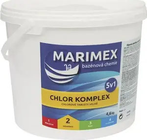 Marimex Aquamar Complex 5w1 Pool Water Treatment Tablets 4.6 kg