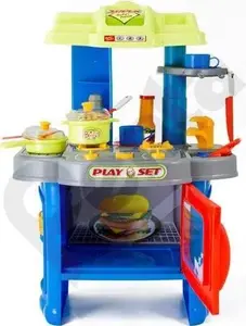 G21 Children's Play Kitchen with Accessories Blue