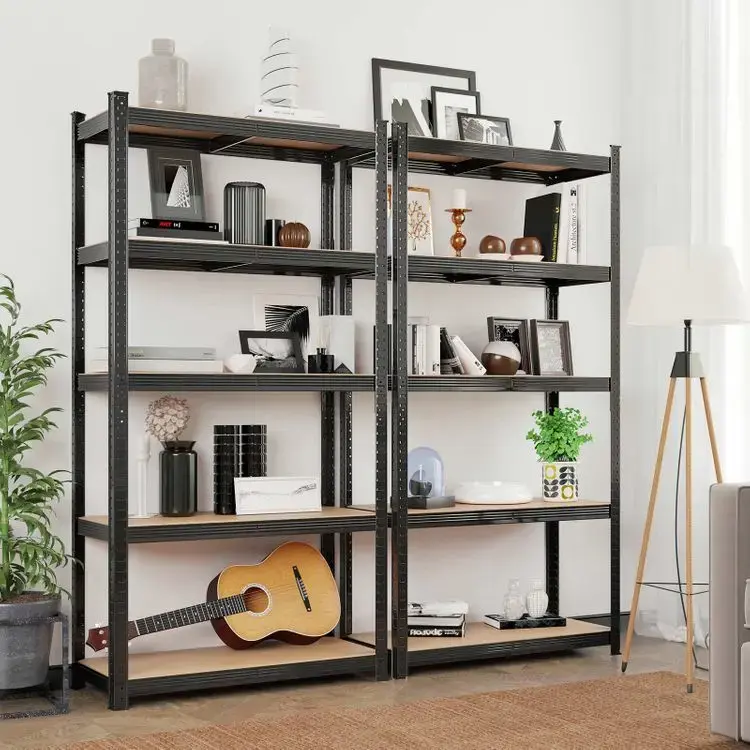 Songmics GLR040B01 5-Tier Modular Shelf Photo 4