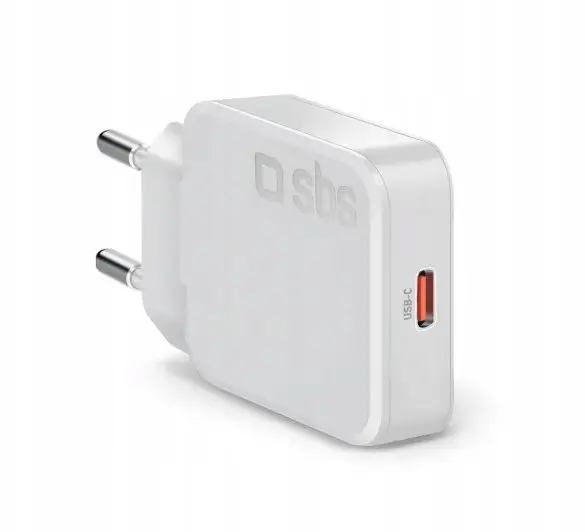 SBS 30W Slim sienas lādētājs ar