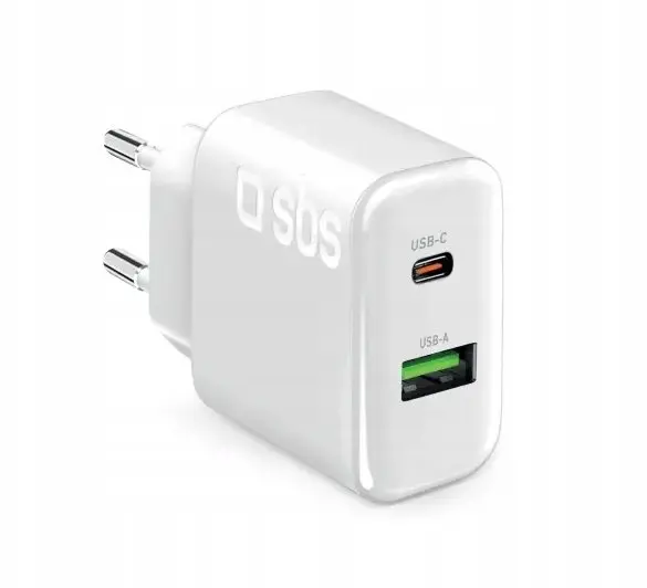 SBS 70W sienas lādētājs ar USB-C
