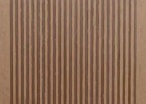 G21 WPC Decking Board 2.5 x 14 x 300 cm, Teak Wood Color