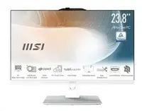 Моноблок MSI Modern AM242P 1M-2089XEU, 23.8" FHD, Intel Core 5 120U, 16GB RAM, 512GB SSD, без ОС, белый