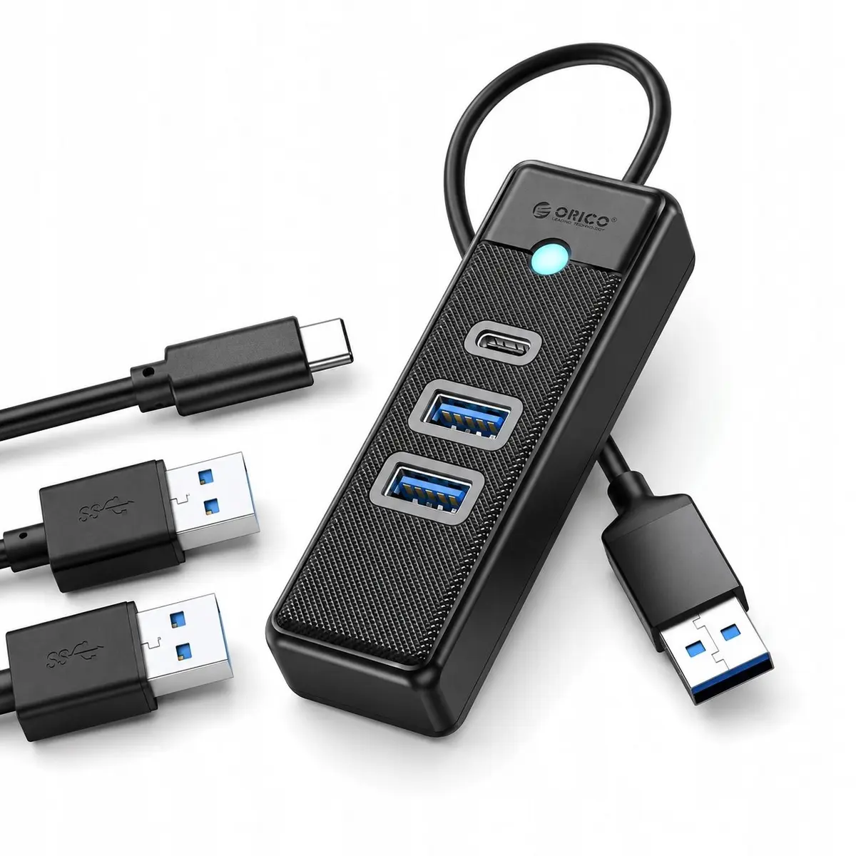 ORICO PWC2U-U3 USB centrmezgls ar 2x