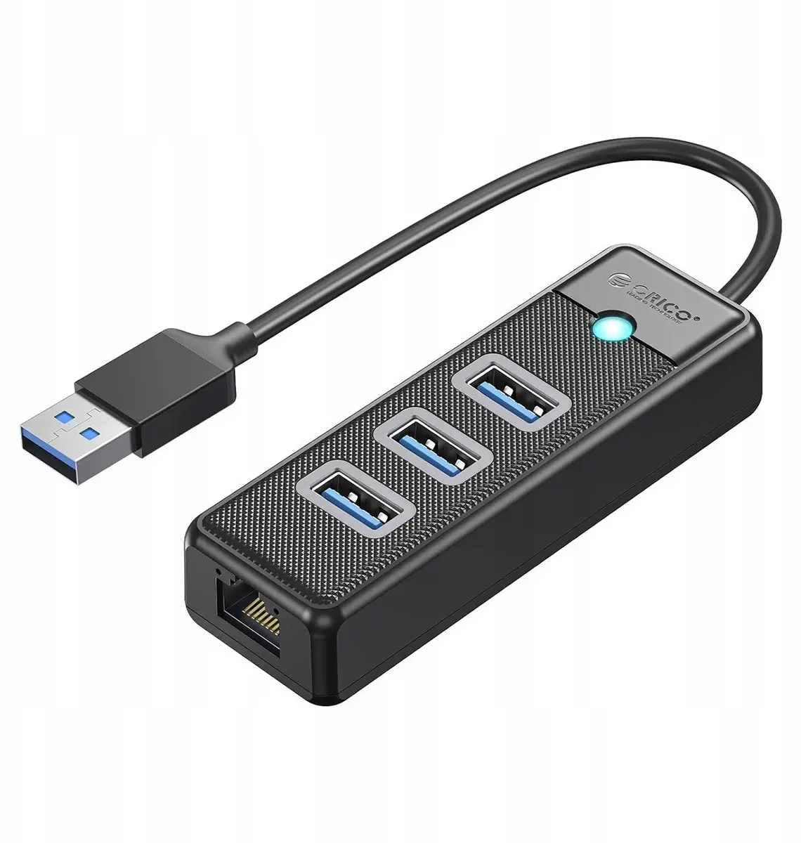 Orico PW3UR25-U3 USB centrmezgls ar 3x
