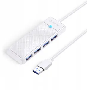 USB-концентратор ORICO PAPW4A-U3 на 4 порта USB 3.0 с кабелем 1 м, белый