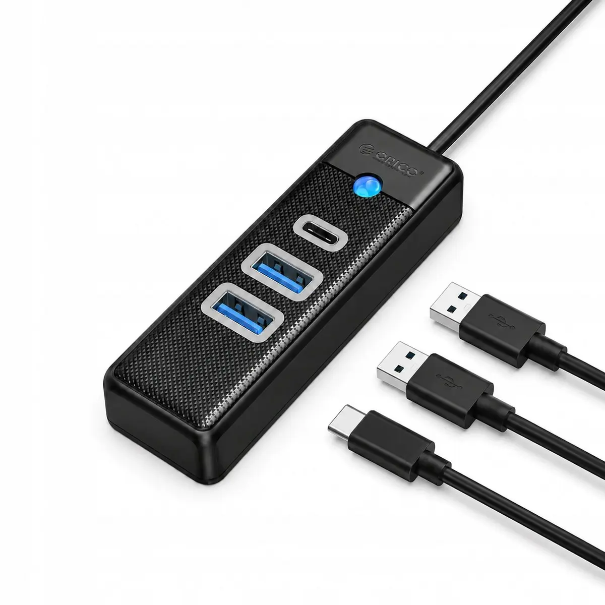 Orico PWC2U-C3 USB centrmezgls ar 2x