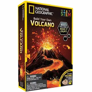 National Geographic vulkāna izpētes komplekts bērniem