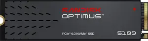 SanDisk Optimus 5100 1 TB M.2 PCI Express 4.0 NVMe QLC 3D NAND Cietvielu diskdzinis