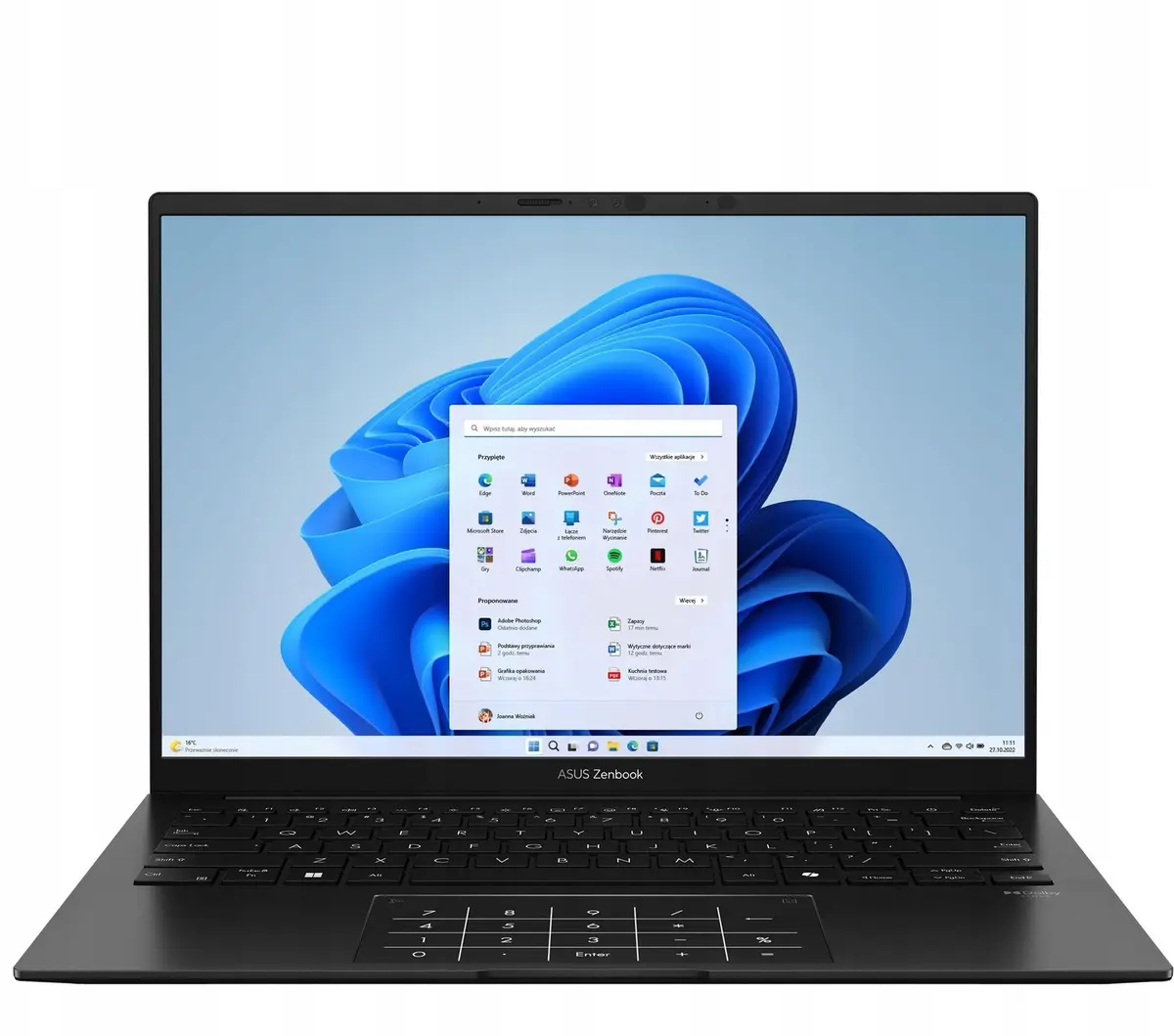 Asus ZenBook 14 OLED UM3406GA-QD054W portatīvais
