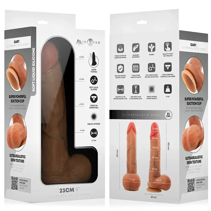 MR. INTENSE Gary L reālistisks dildo 23 cm Photo 3