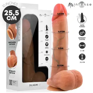 MR. INTENSE Gary XL reālistisks dildo ar sēkliniekiem, 25.5 cm