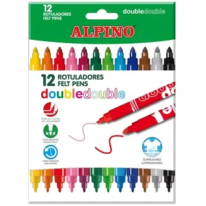 Felt-tip pens Alpino 1AAR002013N, 12 pcs