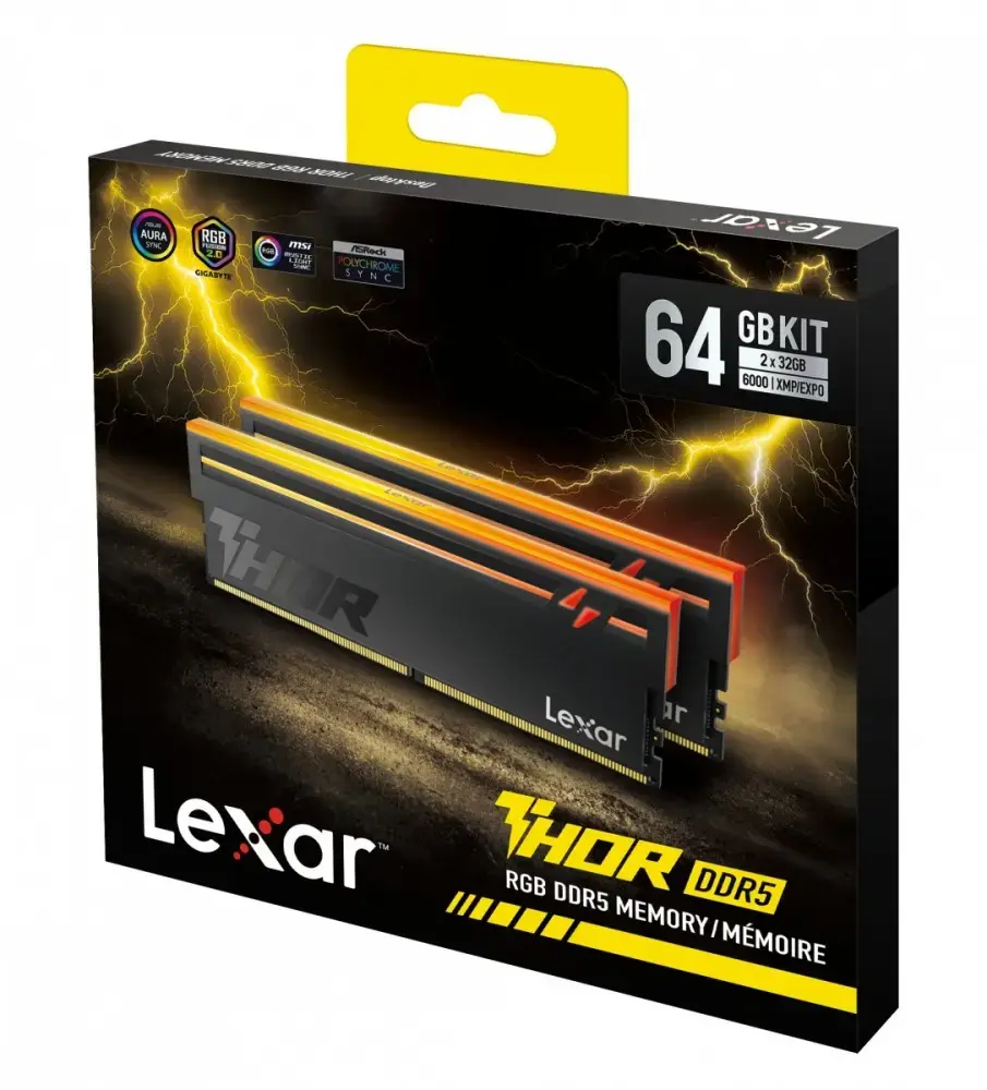 Оперативная память Lexar THOR 2.0 DDR5 64ГБ 6000МГц CL40 Photo 7