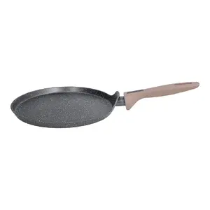 Tognana Class Stone Pancake Pan 25 cm, Aluminum, Induction Compatible