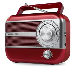Pārnēsājams radio, 2 joslu, M 056 RED, MUSE